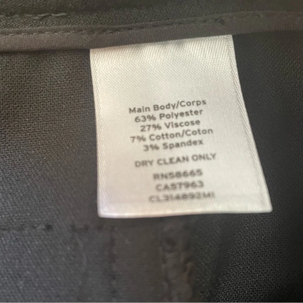 Classiques Entier Black Bootcut Dress Pants Size 12 Career Work Trousers